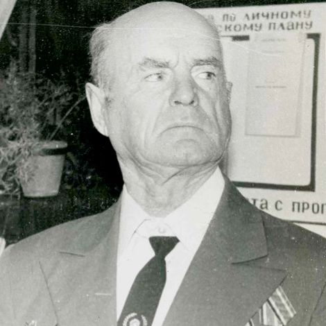 И.Р. Долматов, бывший танкист, инвалид Великой Отечественной войны.