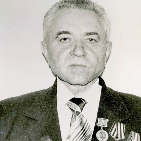 Н.Р. Зятчин, бывший танкист, участник штурма Берлина.